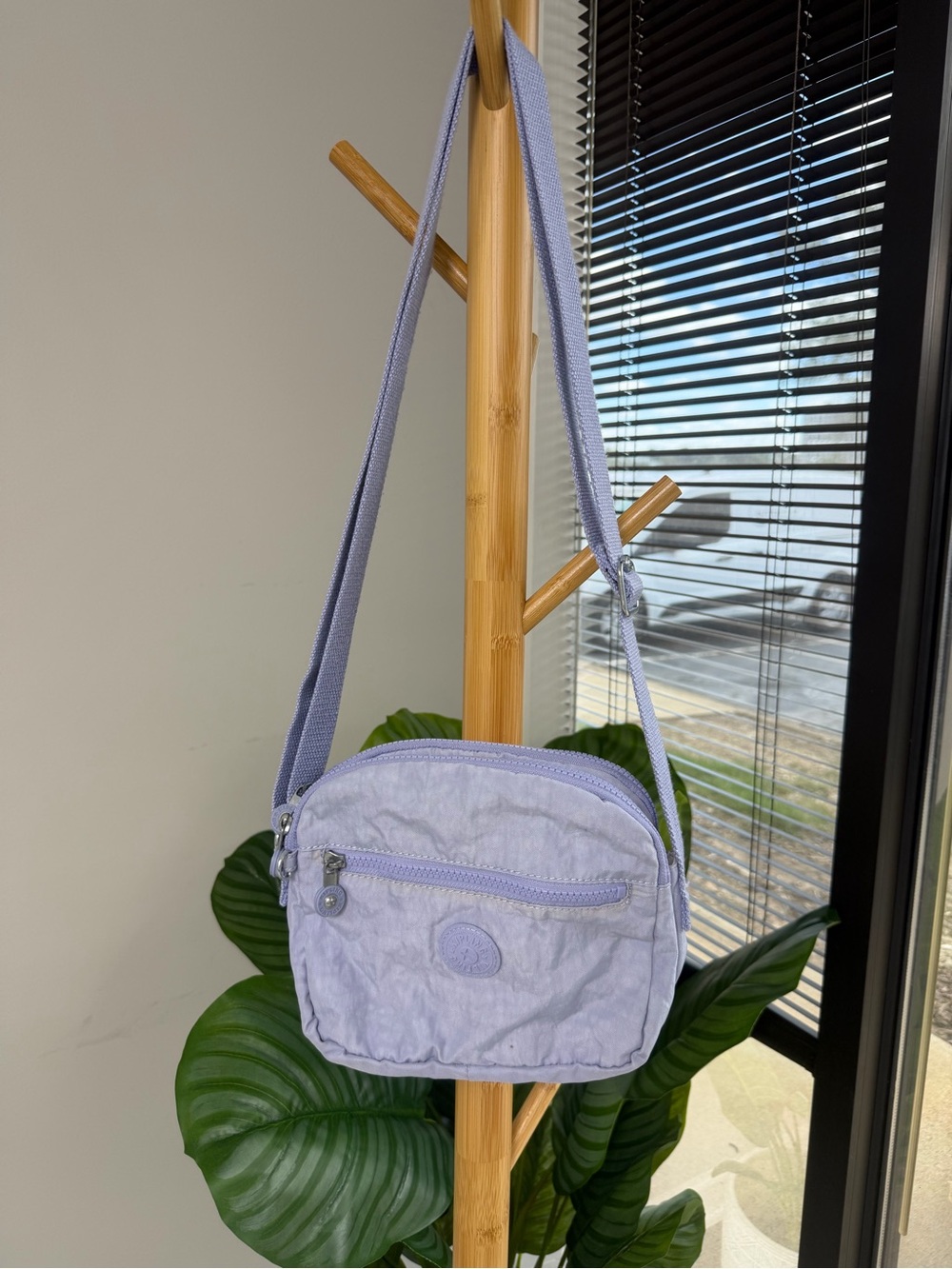 Kipling Lavender KEEFE CROSSBODY BAG